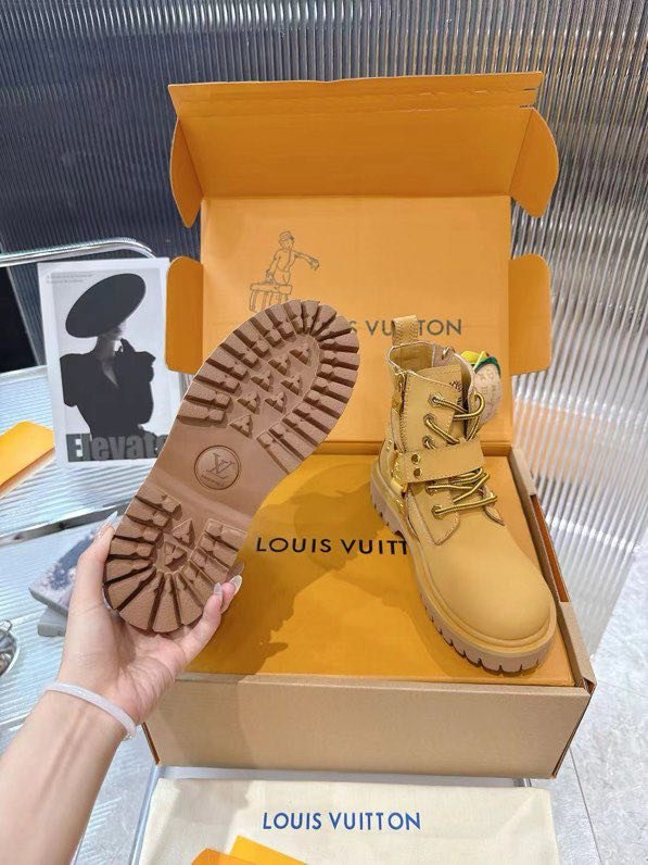 Черевики жіночі LV х Timberland фото 2