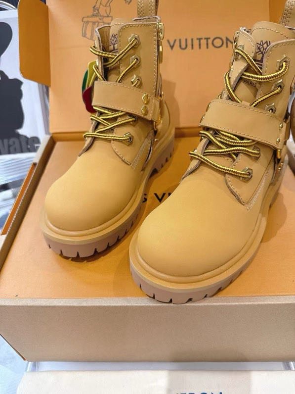 Черевики жіночі LV х Timberland фото 3
