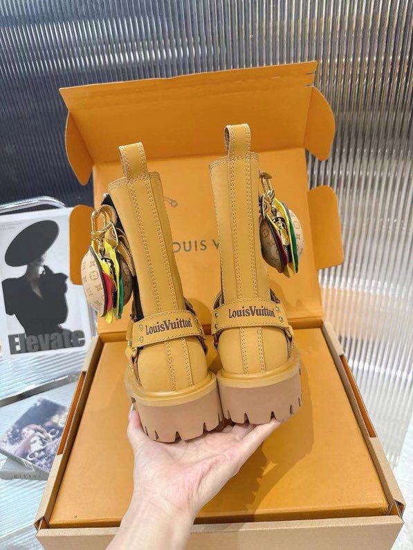 Черевики жіночі LV х Timberland фото 4