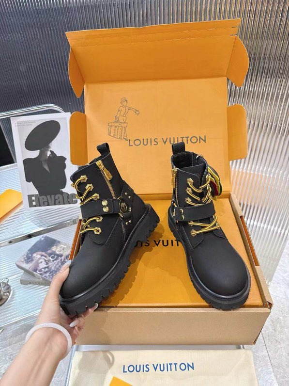 Черевики жіночі LV х Timberland фото 4