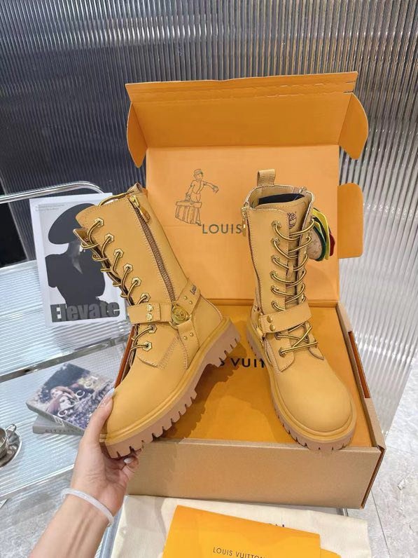 Черевики жіночі LV х Timberland фото 5