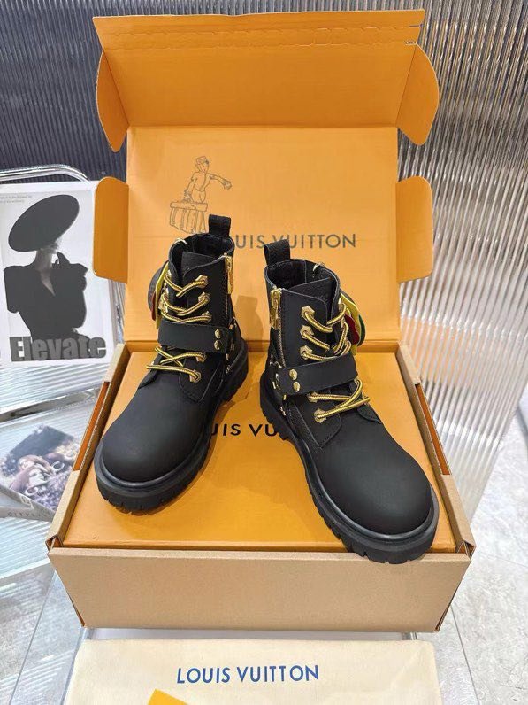Черевики жіночі LV х Timberland фото 5