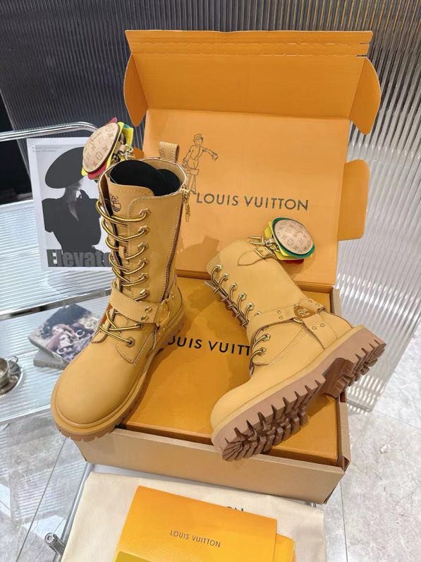Черевики жіночі LV х Timberland фото 7