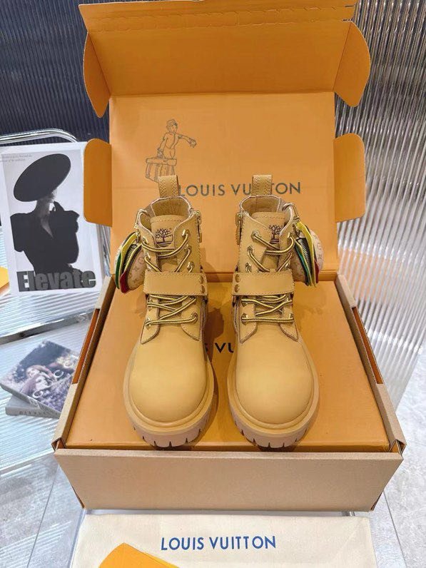 Черевики жіночі LV х Timberland фото 7