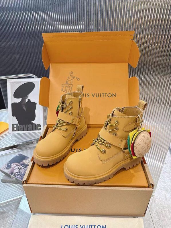 Черевики жіночі LV х Timberland фото 8