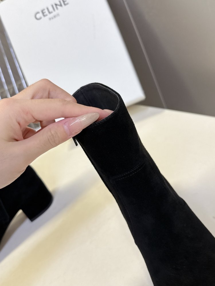 Boots women's on блочном heel фото 8