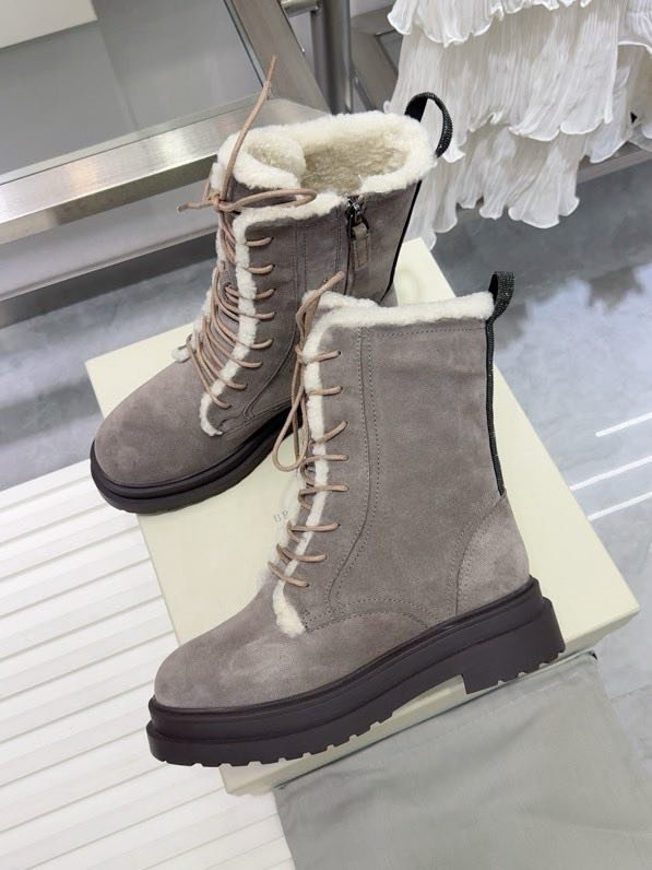 Ботинки женские на меху зимние
