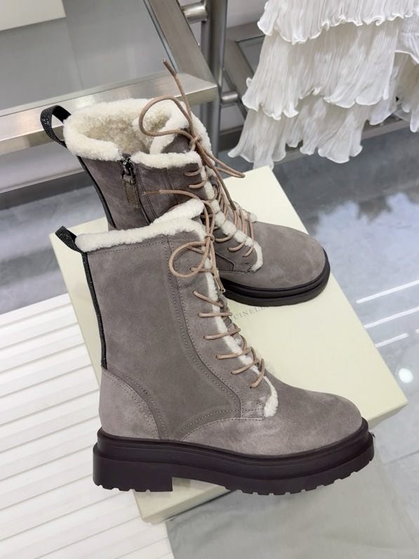 Ботинки женские на меху зимние фото 2