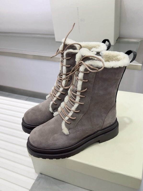Ботинки женские на меху зимние фото 3