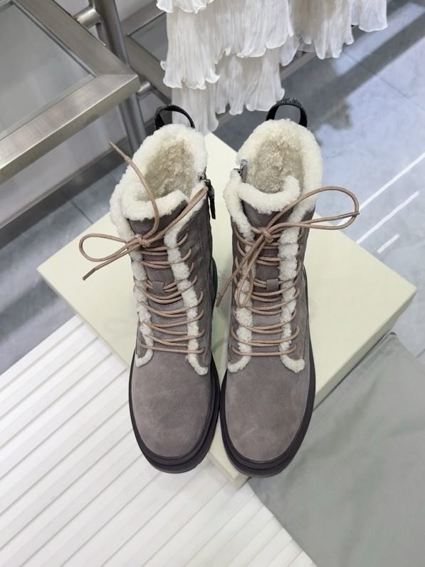 Ботинки женские на меху зимние фото 4
