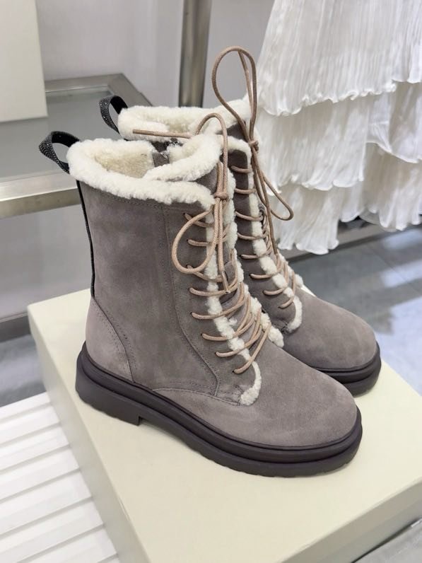 Ботинки женские на меху зимние фото 6