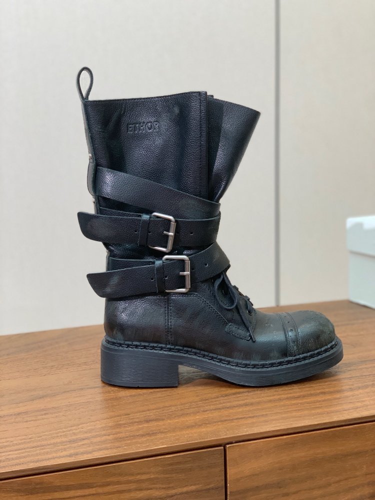 Черевики жіночі на шнурівці фото 8