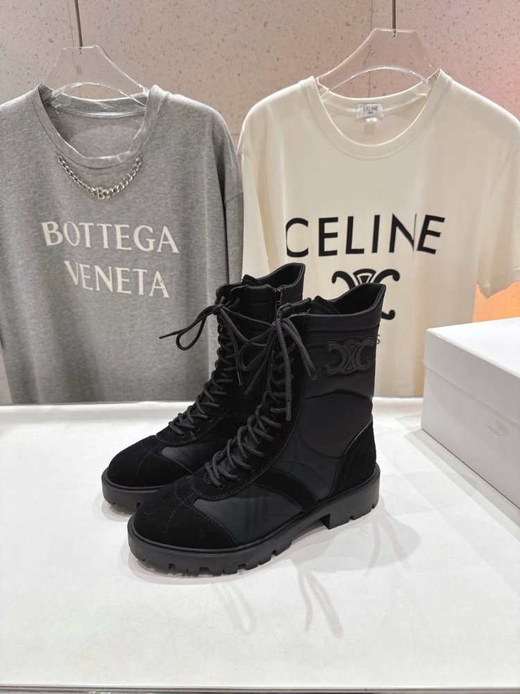 Черевики жіночі на товстої підошві зі шнурівкою фото 4