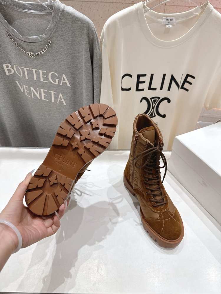 Черевики жіночі на товстої підошві зі шнурівкою фото 9