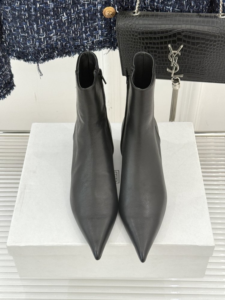 Черевики жіночі з гострим носком фото 4