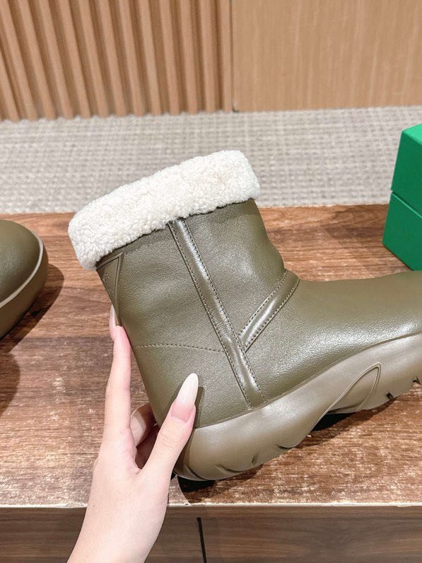 Ботинки зимние кожаные фото 2