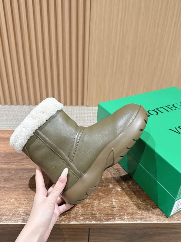 Ботинки зимние кожаные фото 6