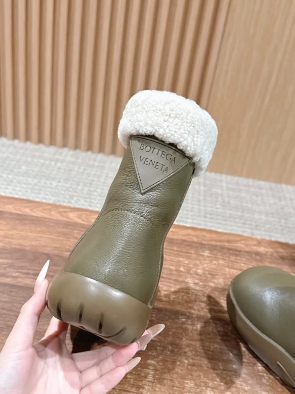 Ботинки зимние кожаные фото 8