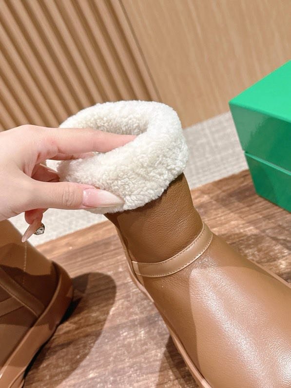 Ботинки зимние кожаные фото 9