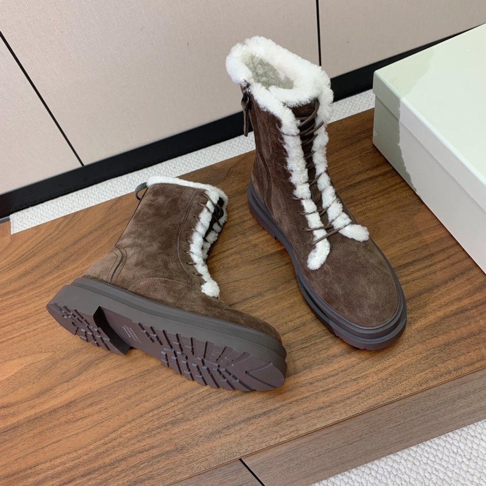 Черевики зимові на хутрі жіночі фото 2