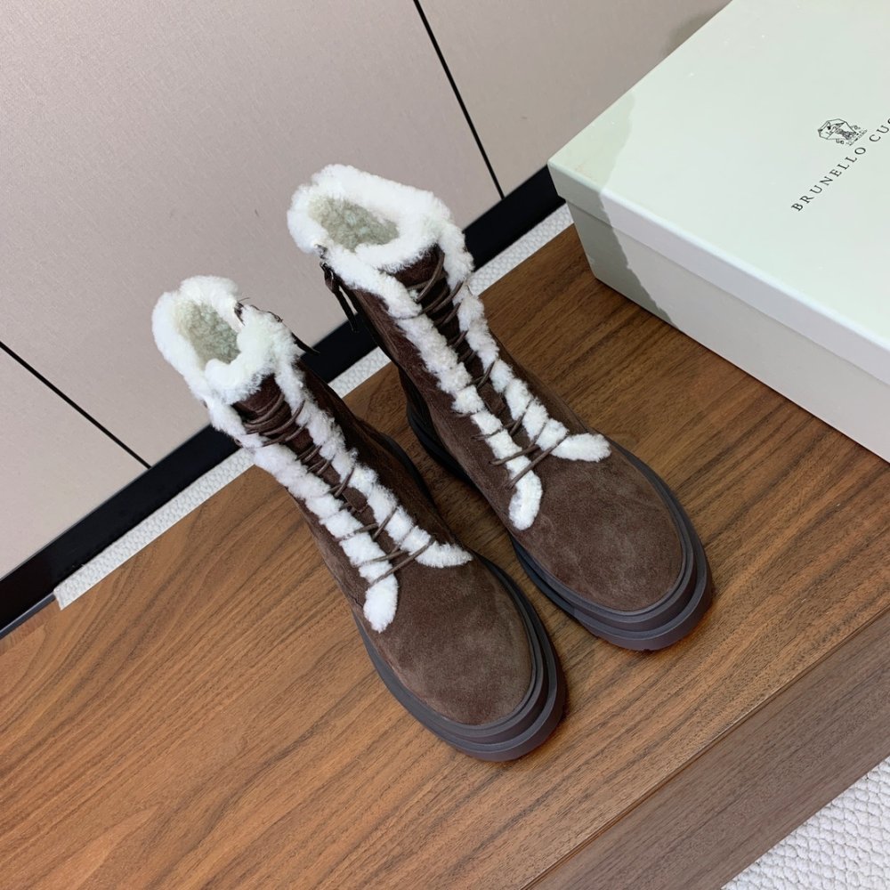 Черевики зимові на хутрі жіночі фото 3