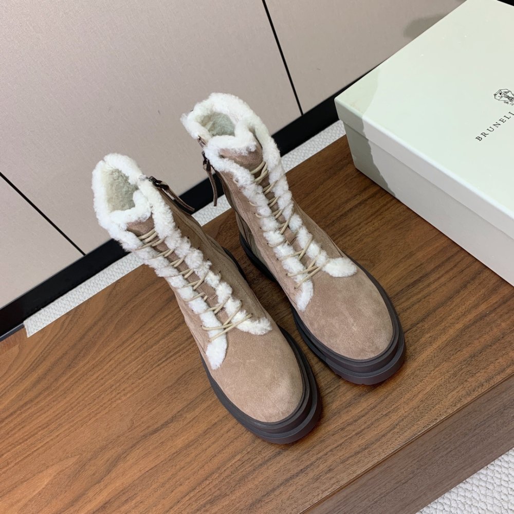 Черевики зимові на хутрі жіночі фото 3