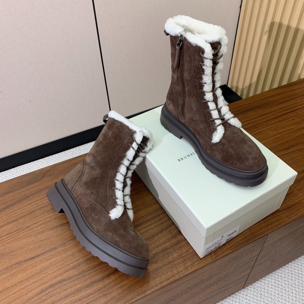 Черевики зимові на хутрі жіночі фото 4