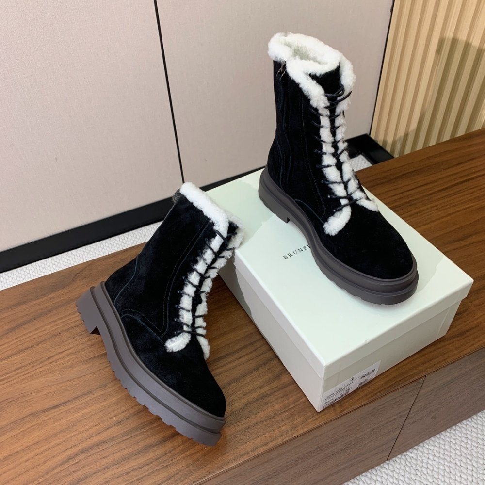 Черевики зимові на хутрі жіночі фото 4