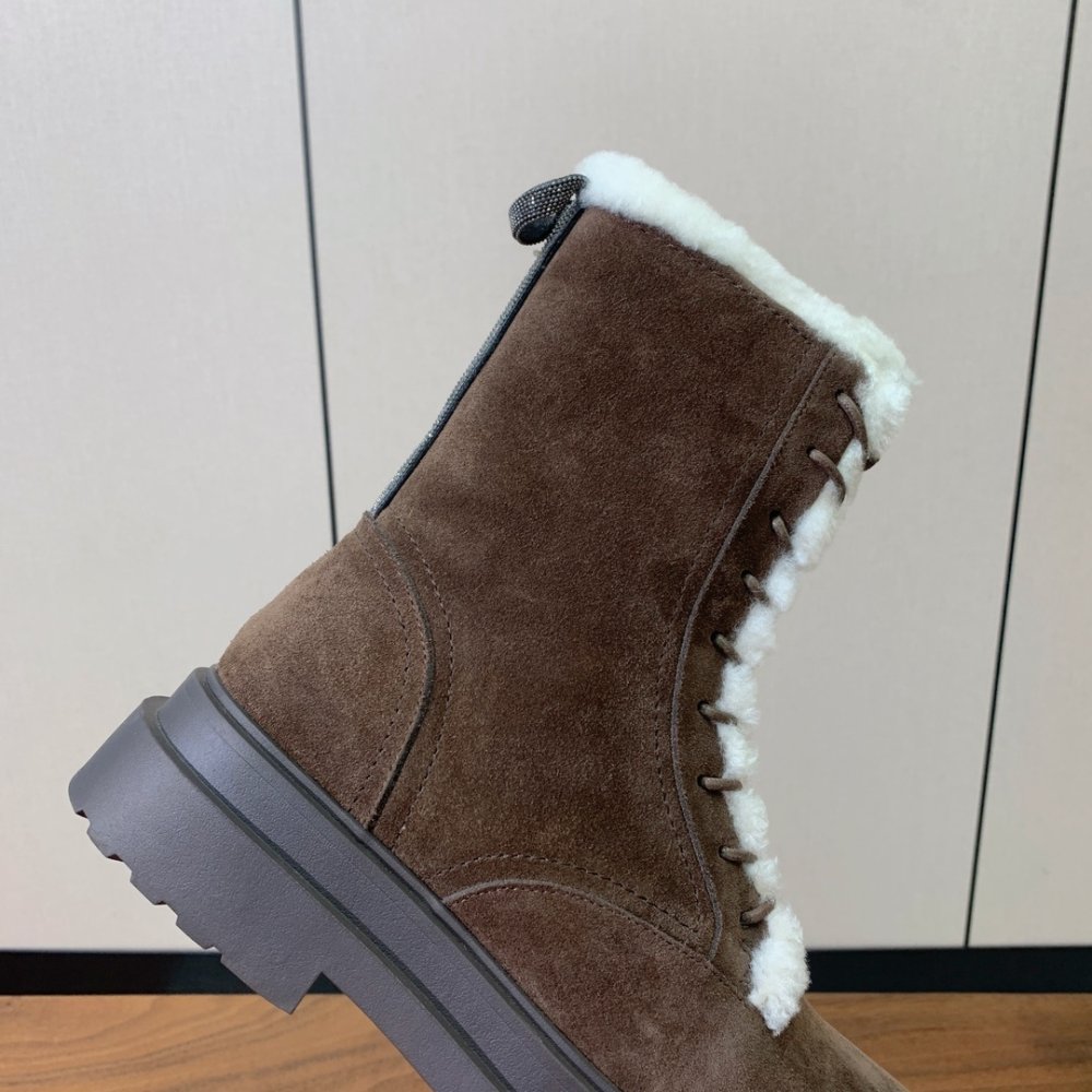 Черевики зимові на хутрі жіночі фото 5
