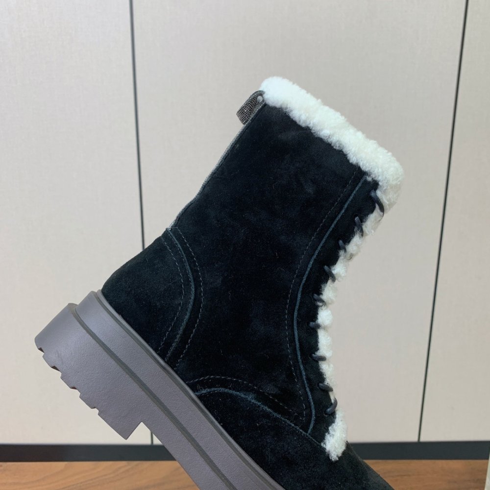 Черевики зимові на хутрі жіночі фото 5