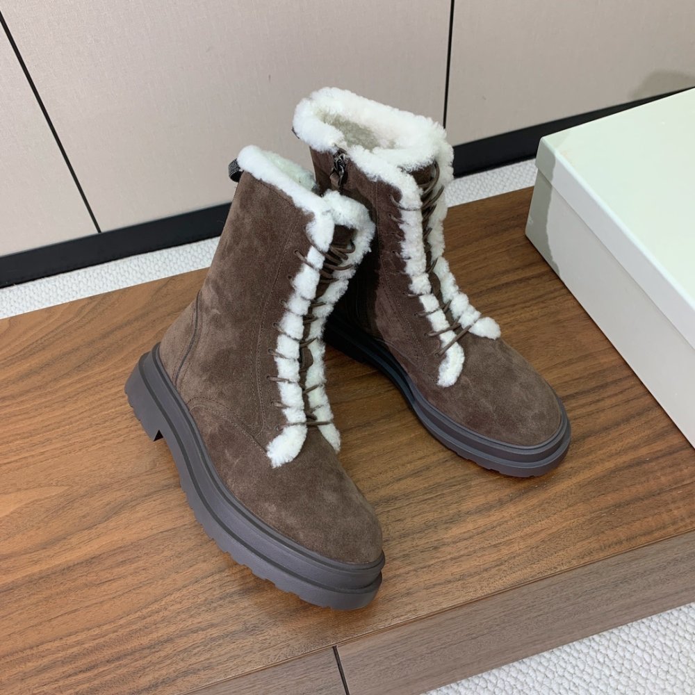 Черевики зимові на хутрі жіночі фото 6