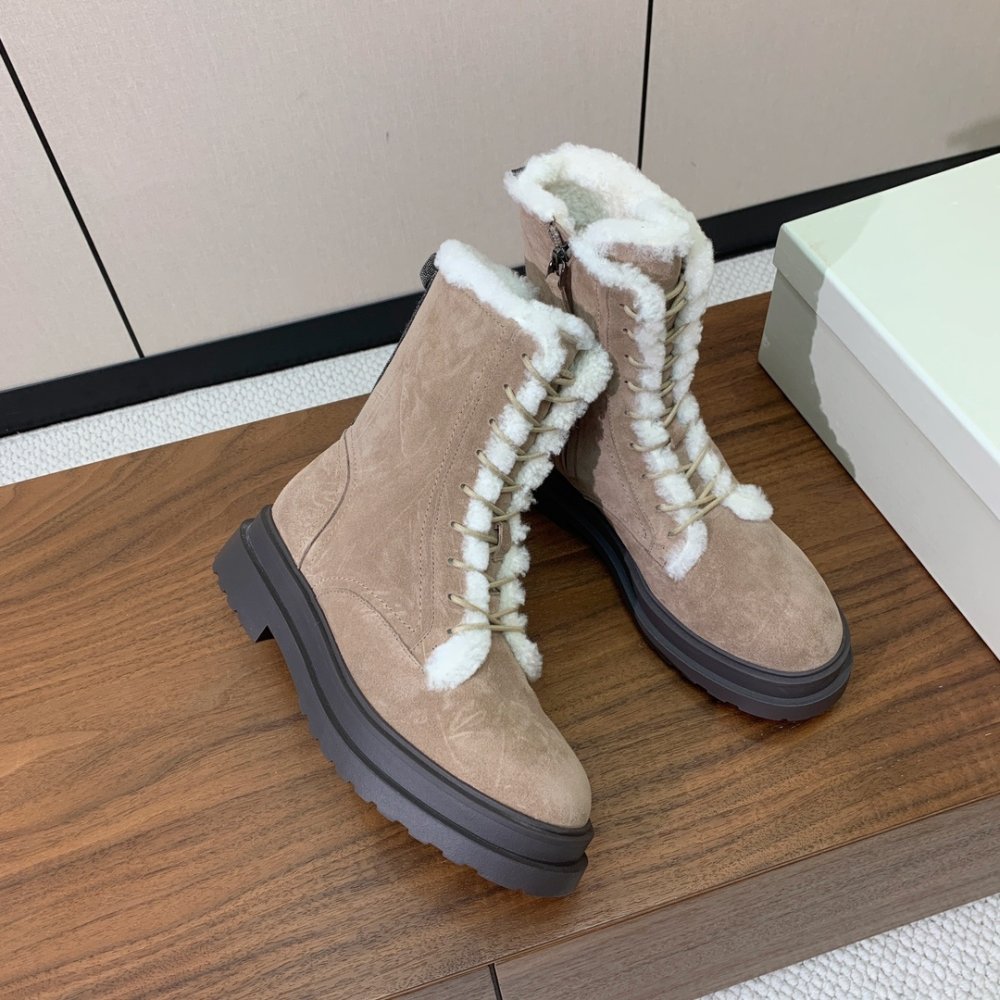 Черевики зимові на хутрі жіночі фото 6