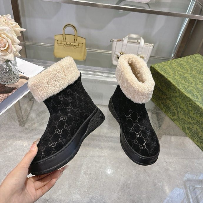 Ботинки зимние на меху фото 4