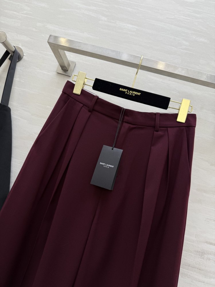 Pants maroon women's фото 2