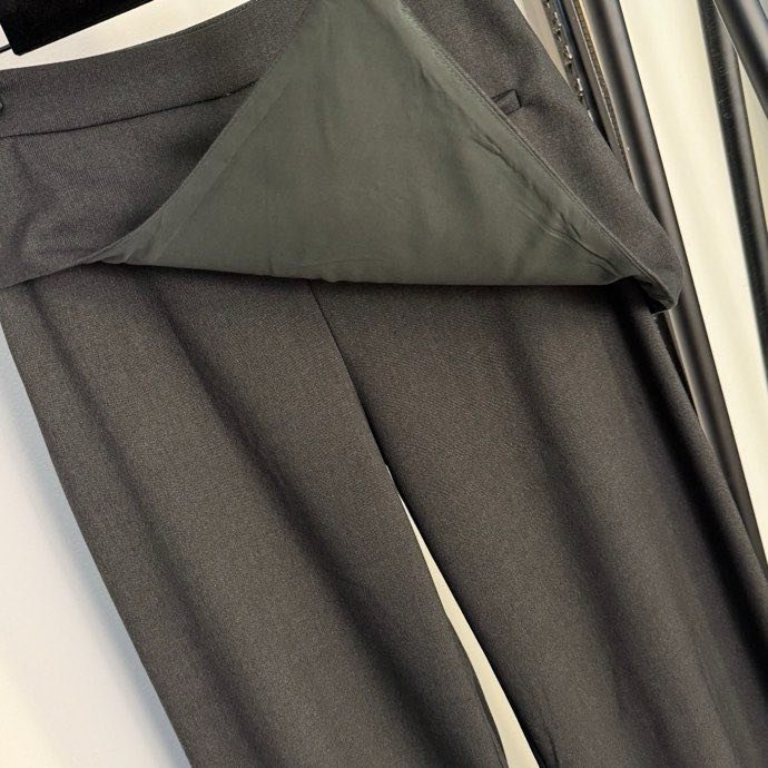 Брюки прямого кроя фото 4