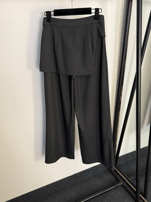 Брюки прямого кроя фото 5