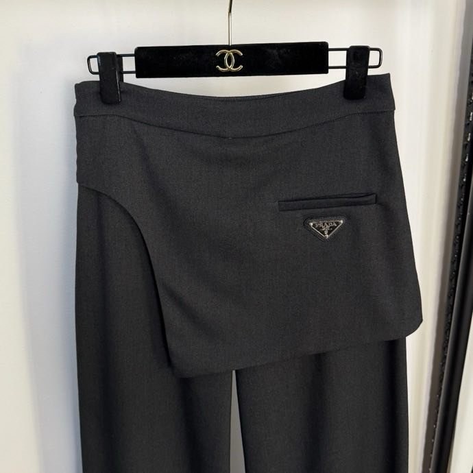 Брюки прямого кроя фото 6