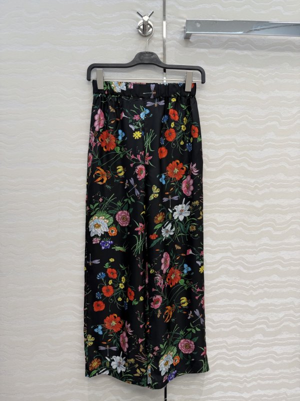 Брюки шелковые