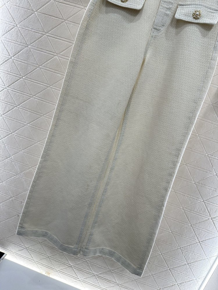 Брюки широкого крою з поясом фото 5