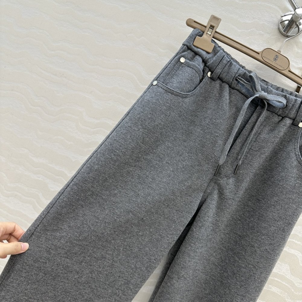 Pants wide cut from strings фото 3