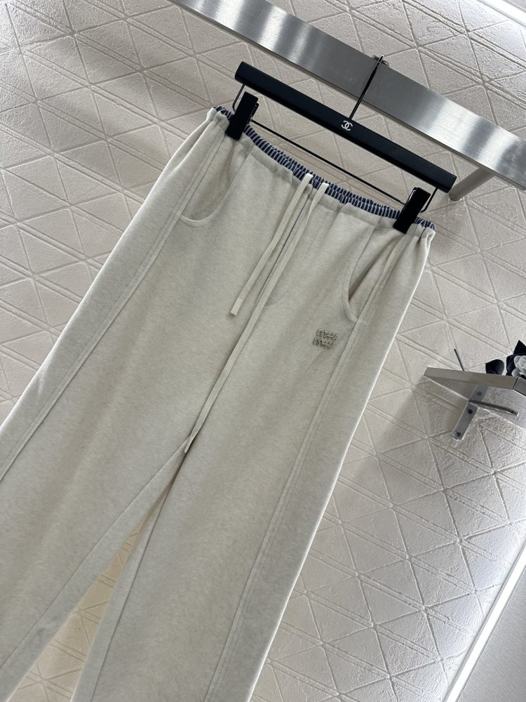 Pants wide cut from strings фото 3