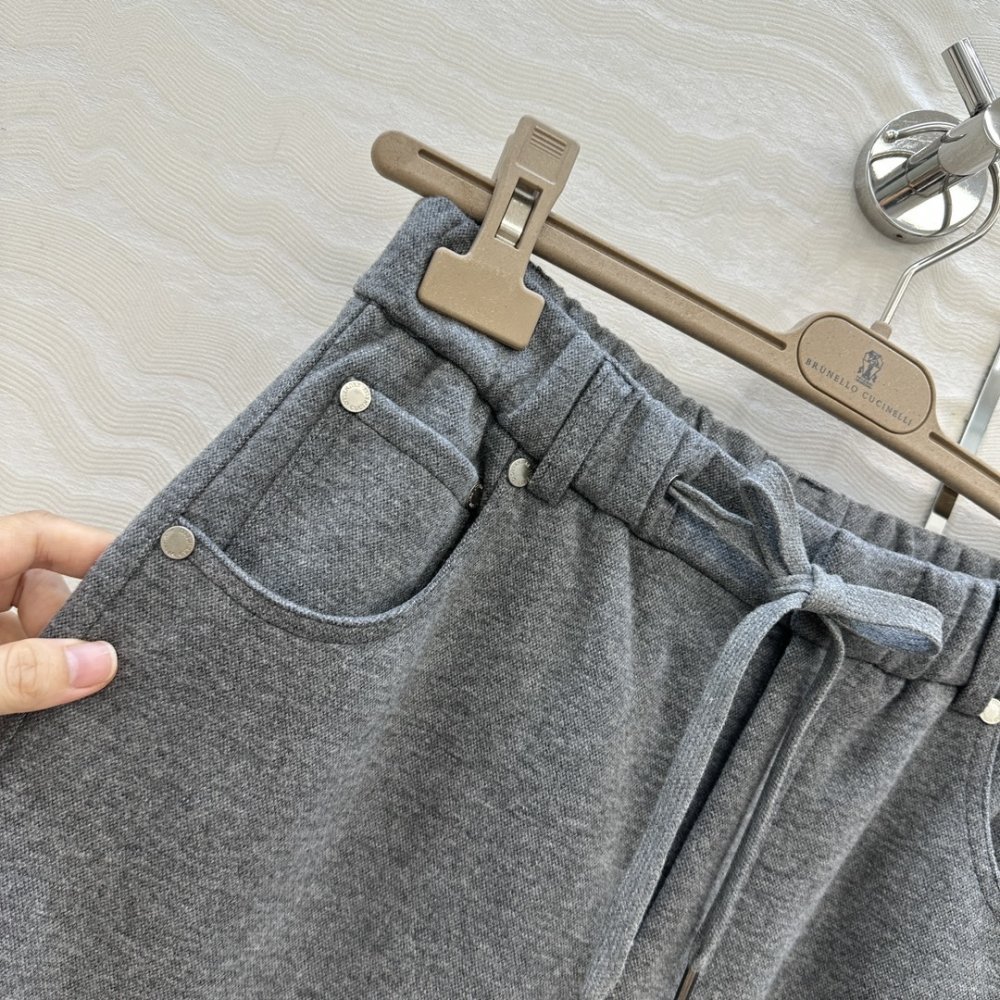 Pants wide cut from strings фото 4