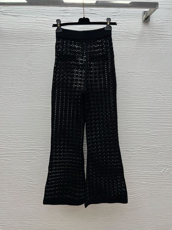 Брюки вязаные женские фото 2