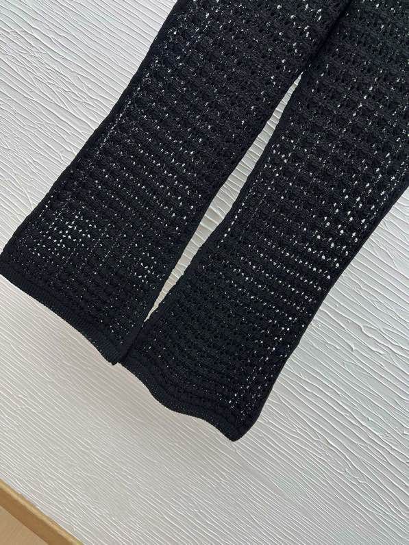 Брюки вязаные женские фото 5