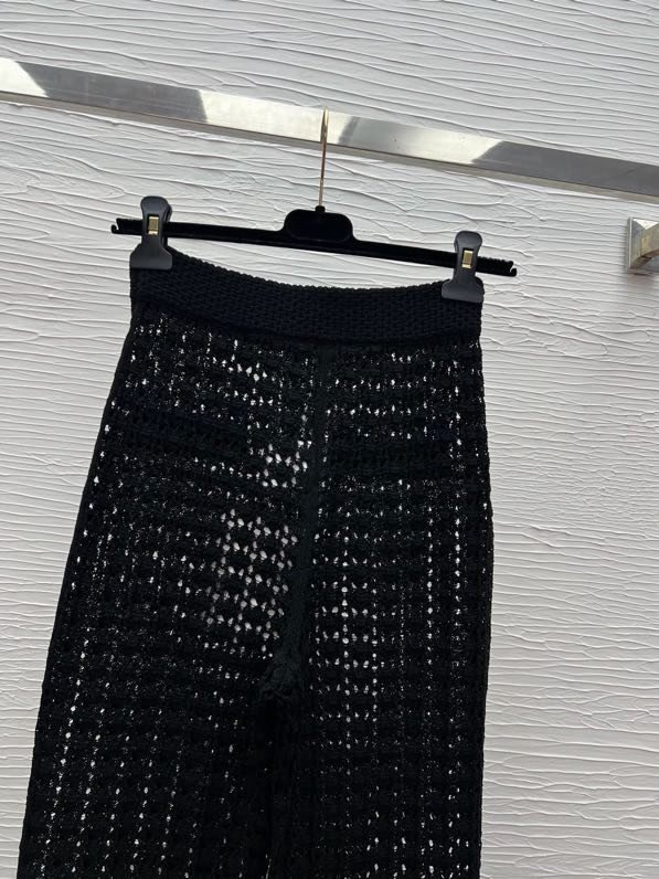 Брюки вязаные женские фото 8