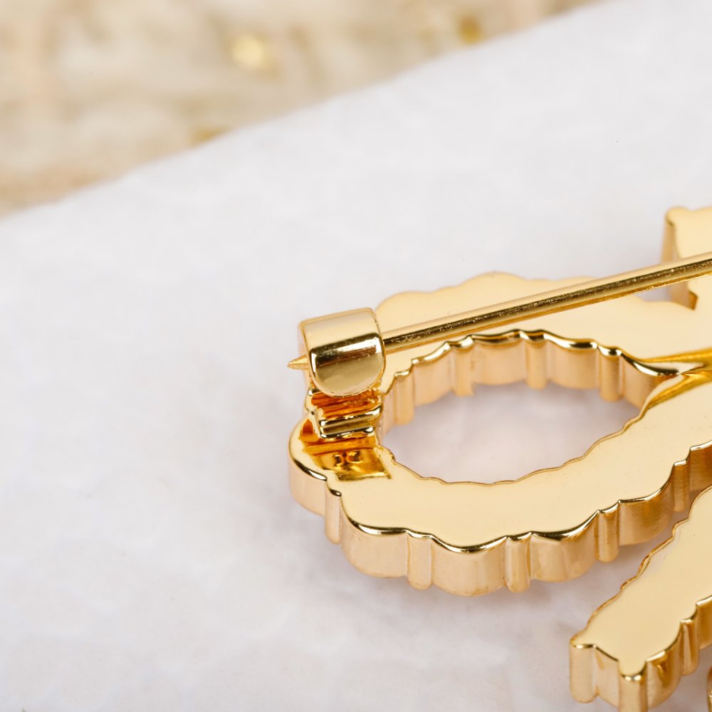 Брошка Dior Diamond Bow Pearl фото 5