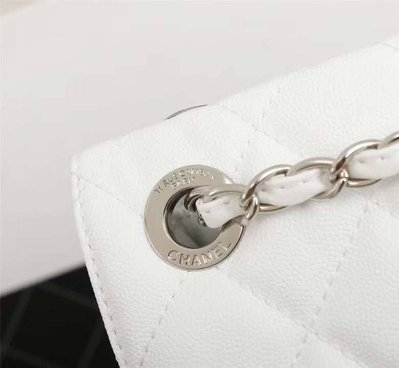 Рюкзак Duma женский 22 см белый, серебряная фурнитура фото 7