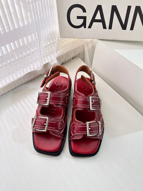 Sandals Muller leather