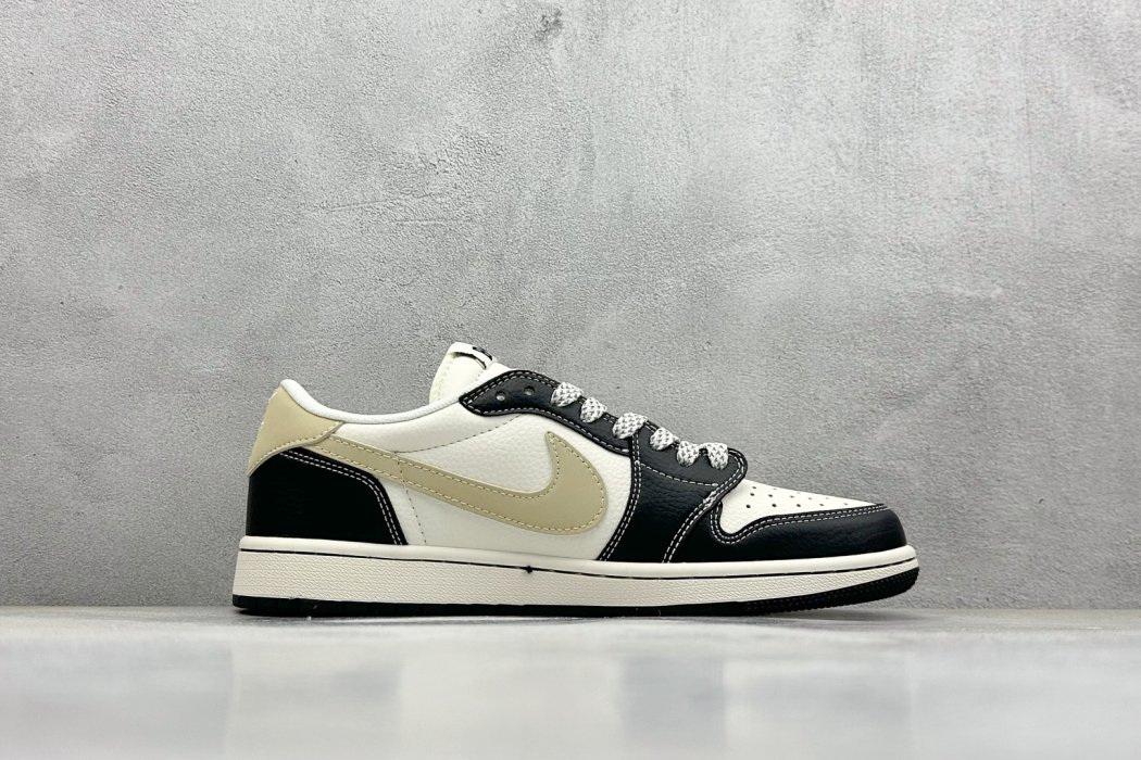 Кроссовки Travis Scott x Fragment Design x Air Jordan 1 Low OG SP AJ1 Bape фото 2