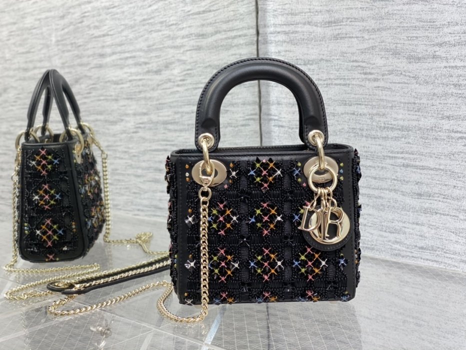 Сумка женская Lady Dior 17 см